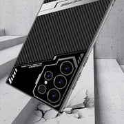 For Samsung Galaxy S24 Ultra 5G GKK Esports Leather Shockproof Phone Case(Black)