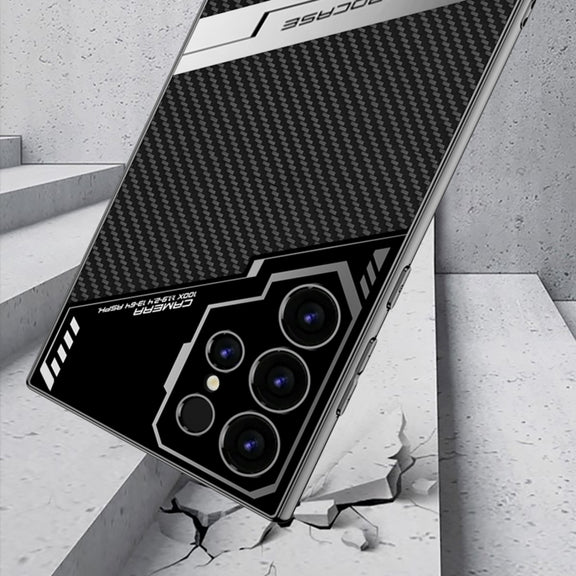 For Samsung Galaxy S24 Ultra 5G GKK Esports Leather Shockproof Phone Case(Grey)