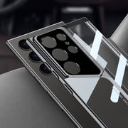 For Samsung Galaxy S24 Ultra 5G GKK Blade Phantom Electroplating Phone Case(Black)