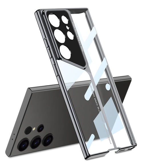 For Samsung Galaxy S24 Ultra 5G GKK Blade Phantom Electroplating Phone Case(Black)