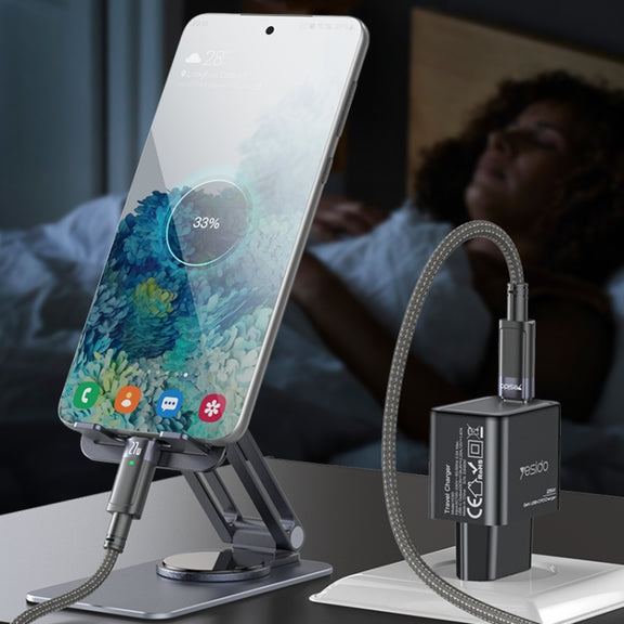 Yesido YC62 PD 25W USB-C/Type-C Interface GaN Fast Charging Charger(EU Plug)