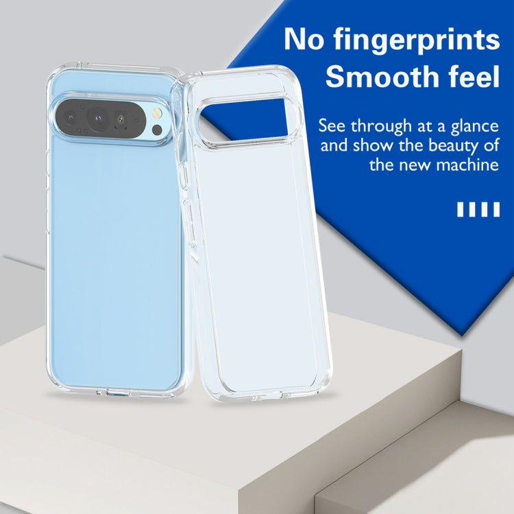 For Google Pixel 9 Terminator Style Shockproof Phone Case(Transparent)