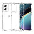 For Motorola Moto G 5G 2024 Terminator Style Shockproof Phone Case(Glitter White) - Motorola Cases by PMC Jewellery | Online Shopping South Africa | PMC Jewellery | Buy Now Pay Later Mobicred