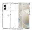For Motorola Moto G Power 5G 2024 Terminator Style Shockproof Phone Case(Glitter White) - Motorola Cases by PMC Jewellery | Online Shopping South Africa | PMC Jewellery | Buy Now Pay Later Mobicred