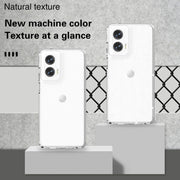 For Motorola Moto G Stylus 5G 2024 Terminator Style Shockproof Phone Case(Glitter White)
