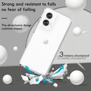 For Motorola Moto G Stylus 5G 2024 Terminator Style Shockproof Phone Case(Transparent)