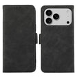 For iPhone 17 Pro ABEEL Frosted Magnetic RFID Leather Phone Case(Black) - free shipping - PMc TechLife - Order now!