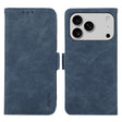 For iPhone 17 Pro ABEEL Frosted Magnetic RFID Leather Phone Case(Blue) - free shipping - PMc TechLife - Order now!