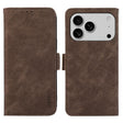 For iPhone 17 Pro Max ABEEL Frosted Magnetic RFID Leather Phone Case(Brown) - free shipping - PMc TechLife - Order now!