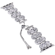 For Apple Watch SE 40mm Resin Retractable Chain Watch Band(Cracks)