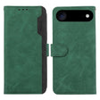 For iPhone 17 Air ABEEL Color Block Magnetic RFID Leather Phone Case(Green-Black) - free shipping - PMc TechLife - Order now!