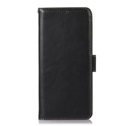 For Google Pixel 9 Crazy Horse Top Layer Cowhide Leather Phone Case(Black)