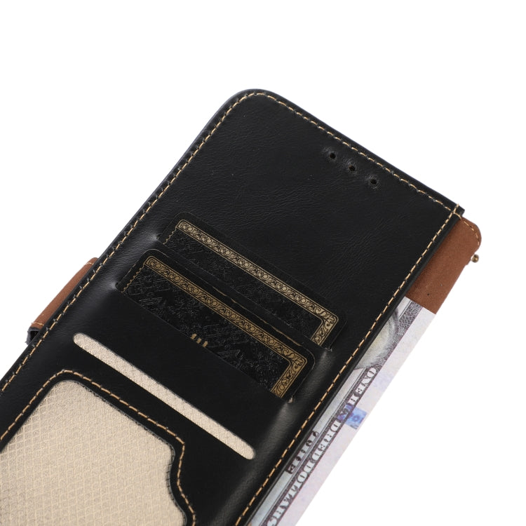 For Google Pixel 9 Crazy Horse Top Layer Cowhide Leather Phone Case(Black)