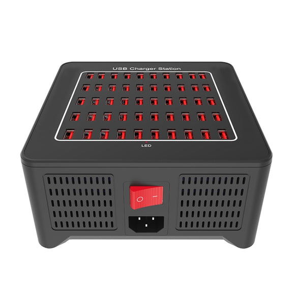 YFY-A77 250W 50 Ports USB Smart Charging Station(US Plug)