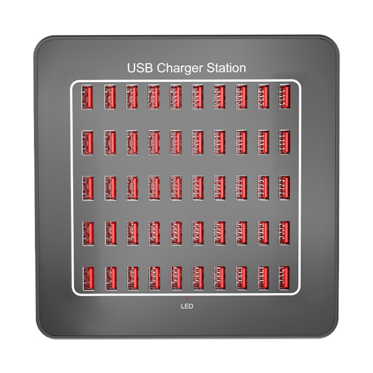 YFY-A77 250W 50 Ports USB Smart Charging Station(EU Plug)