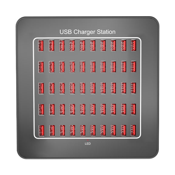 YFY-A77 250W 50 Ports USB Smart Charging Station(EU Plug)
