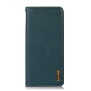 For Google Pixel 10 / 9 KHAZNEH Nappa Top Layer Cowhide Leather Phone Case(Green)