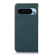 For Google Pixel 10 / 9 KHAZNEH Nappa Top Layer Cowhide Leather Phone Case(Green)