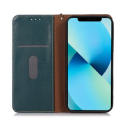 For Google Pixel 10 / 9 KHAZNEH Nappa Top Layer Cowhide Leather Phone Case(Green)