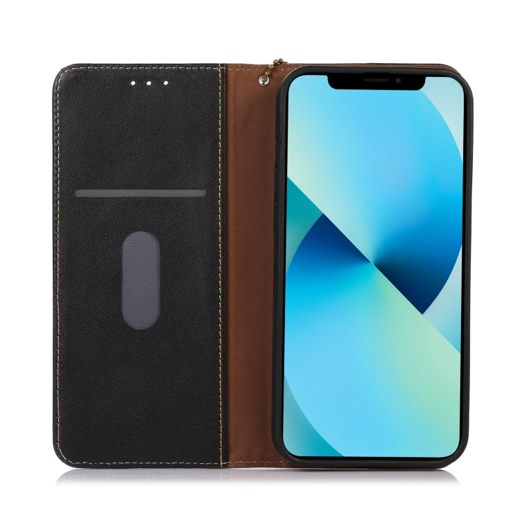 For Google Pixel 10 Pro / 9 Pro KHAZNEH Nappa Top Layer Cowhide Leather Phone Case(Black)