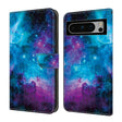 For Google Pixel 9 Crystal Painted Leather Phone case(Starry Sky) - Google Cases by PMC TechLife | Online Shopping South Africa | PMC TechLife | Buy Now Pay Later Mobicred