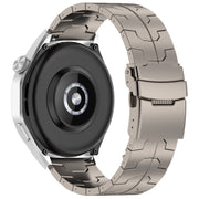 22mm Titanium Metal Watch Band(Titanium)