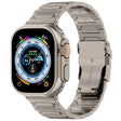 For Apple Watch Ultra 2 49mm I-Shaped Titanium Metal Watch Band(Titanium) - Watch Bands by PMC TechLife | Online Shopping South Africa | PMC TechLife | Buy Now Pay Later Mobicred