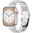 For Apple Watch 42mm I-Shaped Titanium Metal Watch Band(Silver) - Watch Bands by PMC TechLife | Online Shopping South Africa | PMC TechLife