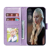 For Google Pixel 9 Pro Sun Mandala Embossing Pattern Phone Leather Case(Purple)