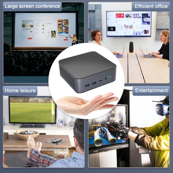 GXMO H90 Windows 11 Intel Core i7 11390H Processor Mini Computer, Specification:Without RAM & SSD