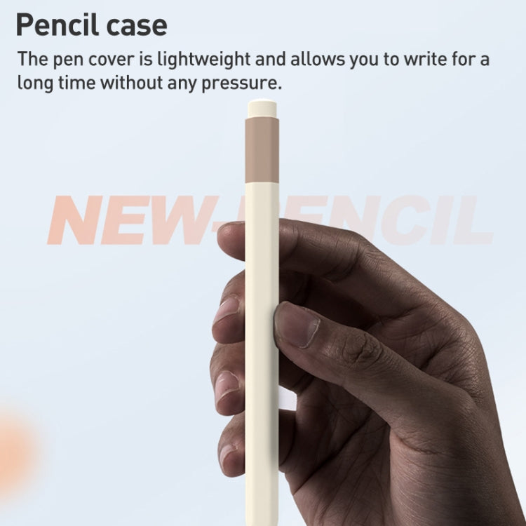 For Apple Pencil USB-C Pencil Style Liquid Silicone Stylus Case(Green)