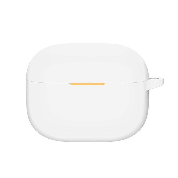For vivo iQOO TWS 2 Silicone Earphone Protective Case(White)