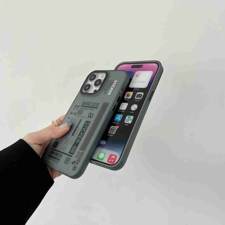 For iPhone 15 Pro Max Double-sided Coated Frosted Phone Case(Black)