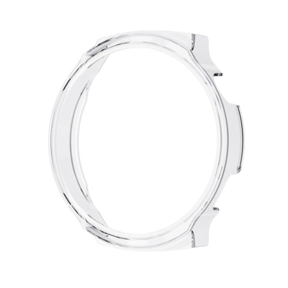 For Aigo Smart Watch V8 Half Coverage PC Watch Protective Case(Transparent)