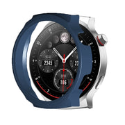 For Aigo Smart Watch V8 Half Coverage PC Watch Protective Case(Midnight Blue)