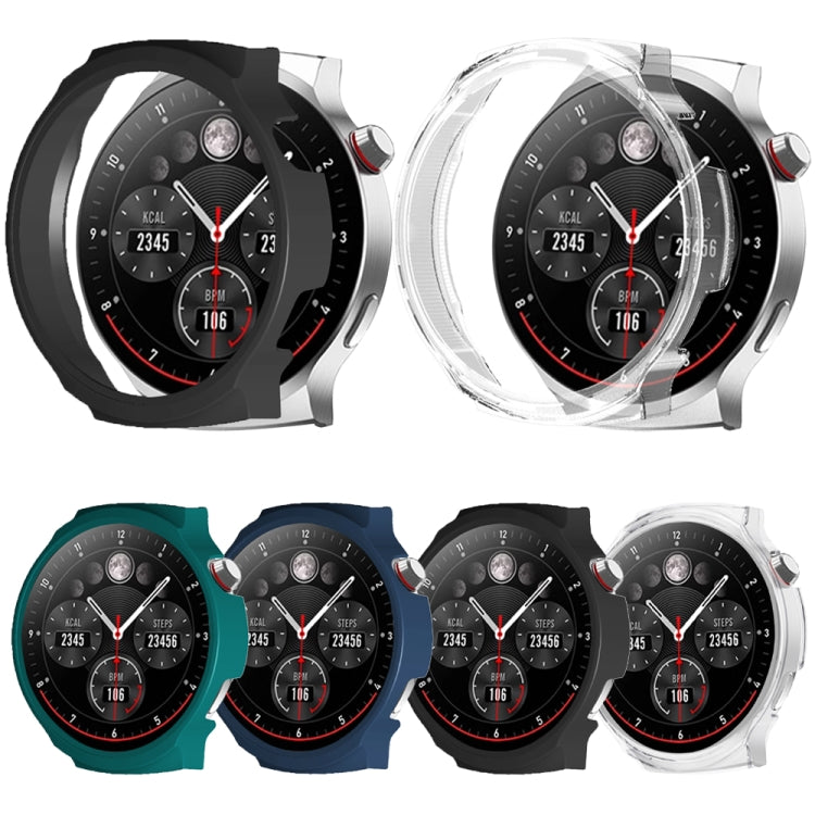 For Aigo Smart Watch V8 Half Coverage PC Watch Protective Case(Black)