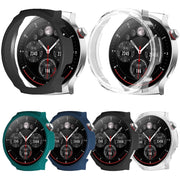 For Aigo Smart Watch V8 Half Coverage PC Watch Protective Case(Transparent)