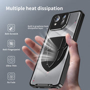 For ASUS ROG Phone 8 / 8 Pro Metal Cooling Phone Case(Black)
