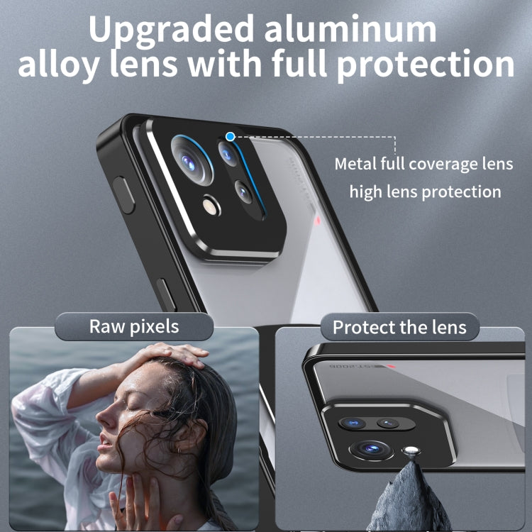 For ASUS ROG Phone 8 / 8 Pro Metal Cooling Phone Case(Black)