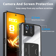 For ASUS ROG Phone 8 / 8 Pro Metal Cooling Phone Case(Black)