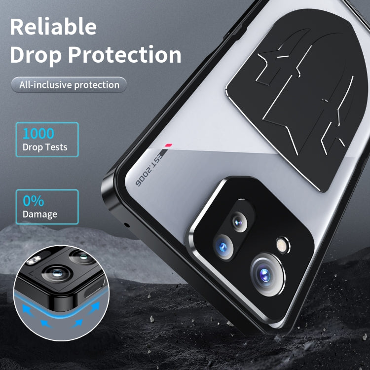 For ASUS ROG Phone 8 / 8 Pro Metal Cooling Phone Case(Black)