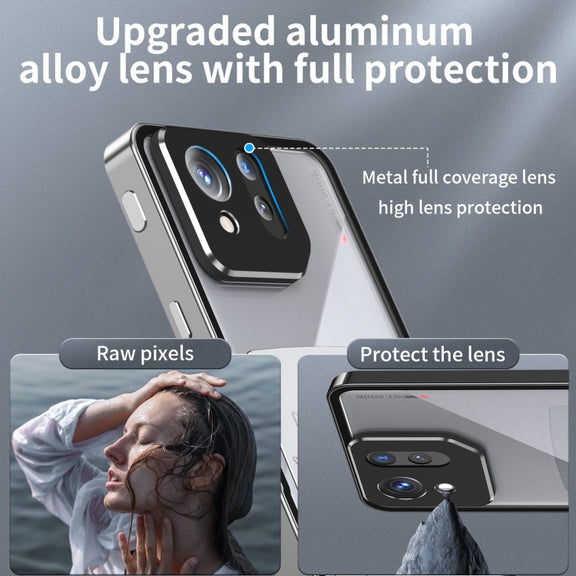 For ASUS ROG Phone 8 / 8 Pro Metal Cooling Phone Case(Silver)