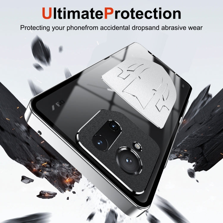 For ASUS ROG Phone 9 / 9 Pro Metal Cooling Phone Case(Silver)