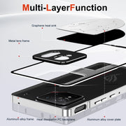For ASUS ROG Phone 9 / 9 Pro Metal Cooling Phone Case(Silver)