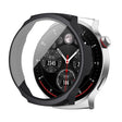 For Aigo Smart Watch V8 PC + Tempered Film Integrated Watch Protective Case(Black) - Watch Case by PMC TechLife | Online Shopping South Africa | PMC TechLife