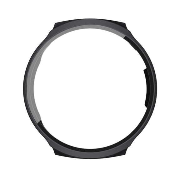 For Aigo Smart Watch V8 PC + Tempered Film Integrated Watch Protective Case(Black)