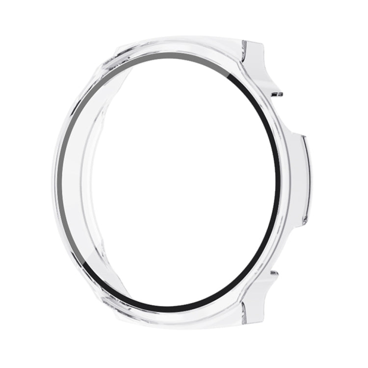 For Aigo Smart Watch V8 PC + Tempered Film Integrated Watch Protective Case(Transparent)