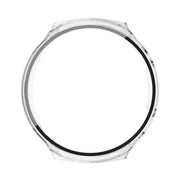For Aigo Smart Watch V8 PC + Tempered Film Integrated Watch Protective Case(Transparent)
