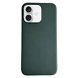 For iPhone 16 Pure Color Leather Magsafe Magnetic Phone Case(Dark Green) - iPhone 16 Cases by PMC TechLife | Online Shopping South Africa | PMC TechLife | Buy Now Pay Later Mobicred