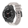 20mm Flat Head Silicone Watch Band(Black Starlight) - 20mm Bands by PMC TechLife | Online Shopping South Africa | PMC TechLife